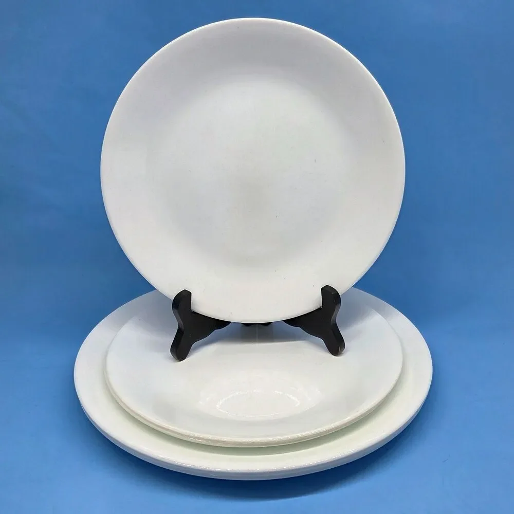 Corelle by Corning 3 Dinner plates 3 Salad plates 6 Piece lot